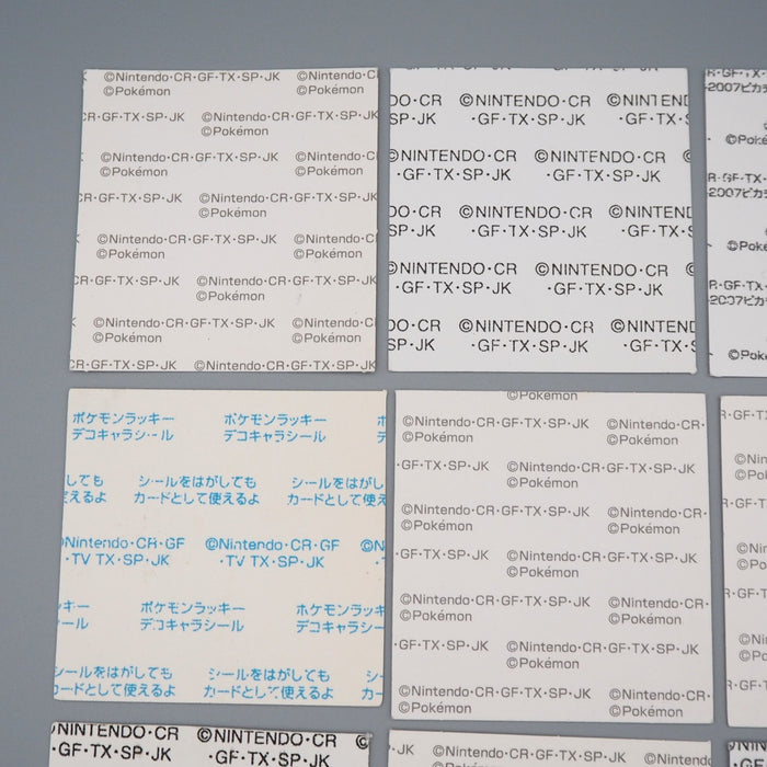 Pokemon Card Bread Deco Chara Seal Sticker Marill 11 set Japanese q563 | Merry Japanese TCG Shop