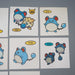 Pokemon Card Bread Deco Chara Seal Sticker Marill 11 set Japanese q563 | Merry Japanese TCG Shop