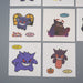 Pokemon Card Bread Deco Chara Seal Sticker Gengar 8 set Japanese q557 | Merry Japanese TCG Shop