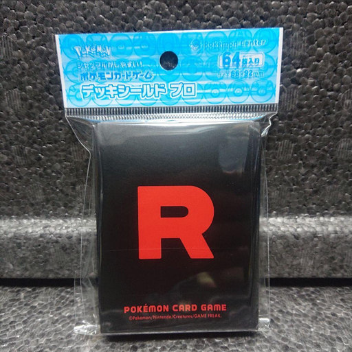 Pokemon Card Team Rocket Sleeve 64 pcs Protector Japanese SL25 Pokemon Card Team Rocket Sleeve 64 pcs Protector Japanese SL25