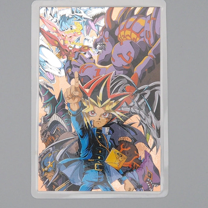 Yu-Gi-Oh TOEI Blue Eyes Red Eyes Yami Yugi Laminate Card Movie Promo Japan n843 | Merry Japanese TCG Shop