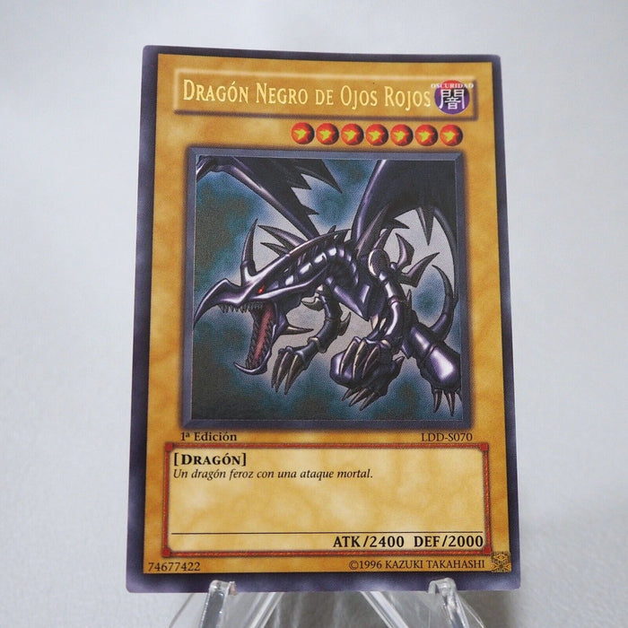 Yu-Gi-Oh Red-Eyes Black Dragon LDD-S070 Ultra 1st Edition NM-EX Spanish j546 | Merry Japanese TCG Shop