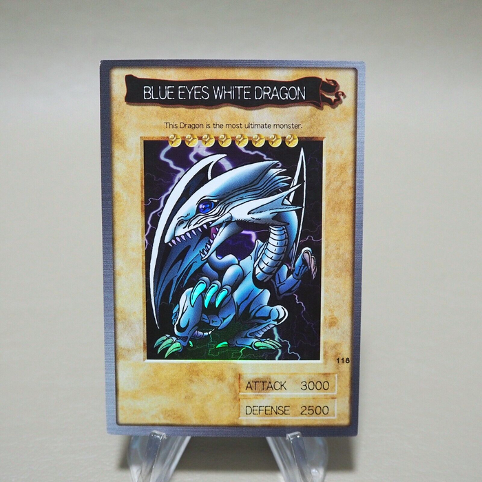 Yu-Gi-Oh BANDAI Blue Eyes White Dragon Super Initial 1999 #118 NM-E English k211