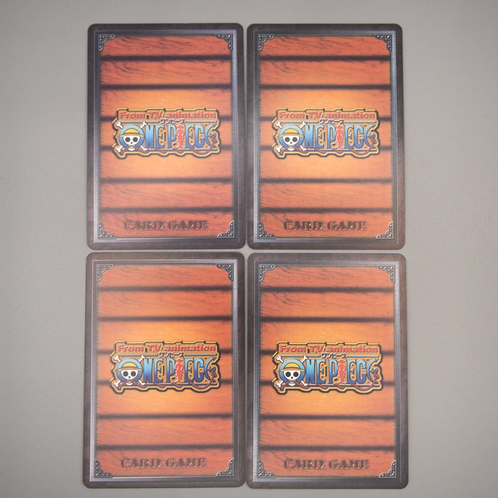 One Piece Card Sanji 4Cards set Common Carddass EX 2002 NM Japanese u521 | Merry Japanese TCG Shop