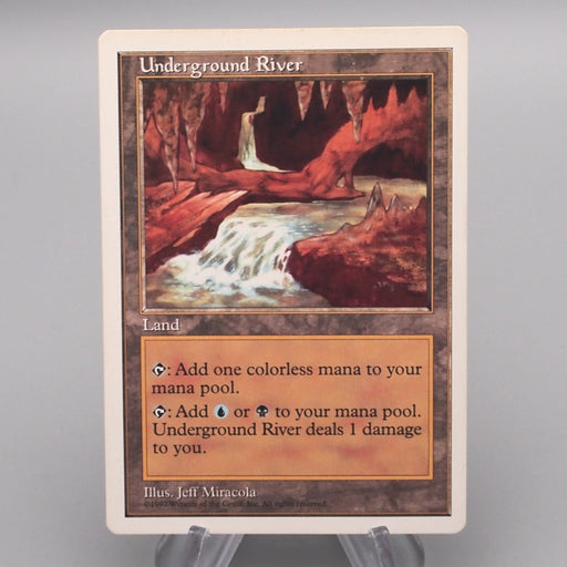 MTG Magic the Gathering Underground River NM-EX 1997 English s738 | Merry Japanese TCG Shop
