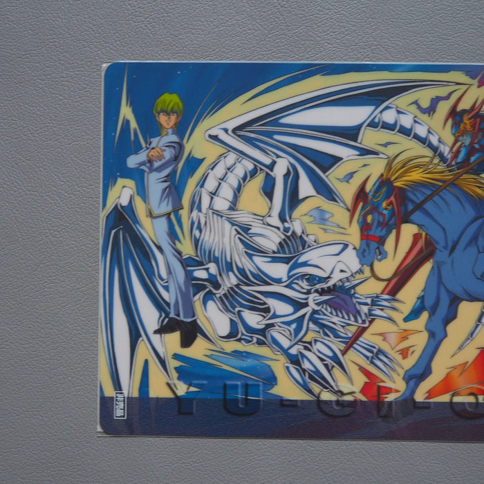 Yu-Gi-Oh Yugi Kaiba Dark Magician Blue-Eyes Plastic Board 1998 NEW Japanese 30 | Merry Japanese TCG Shop