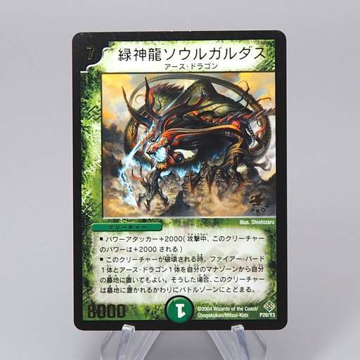 Duel Masters Terradragon Soulgardas P20/Y3 Promo 2004 NM-EX Japanese r036 | Merry Japanese TCG Shop