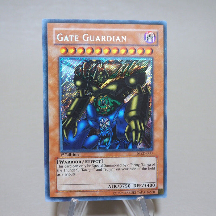 Yu-Gi-Oh Gate Guardian MRD-000 1st Edition Secret MINT-NM Asian English k613 | Merry Japanese TCG Shop