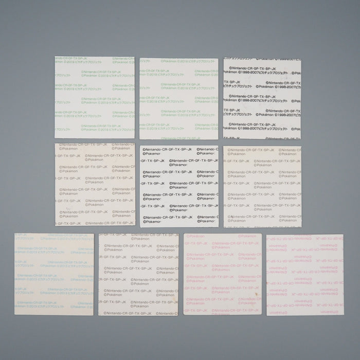 Pokemon Card Bread Deco Chara Seal Sticker Mewtwo 10 set Japanese q559 | Merry Japanese TCG Shop