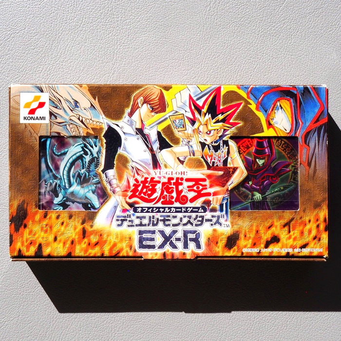 Yu-Gi-Oh Duel Monsters EX-R Starter Deck Box Blue-Eyes Dark Magician Japanese