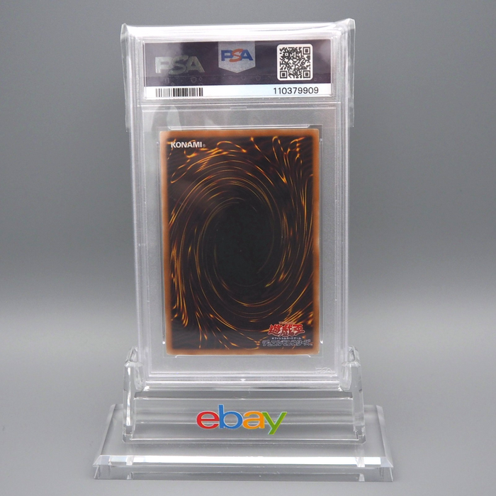 Yu-Gi-Oh PSA9 Raigeki DP22-JP000 Ghost Rare Thunder Bolt Japanese PS451 | Merry Japanese TCG Shop
