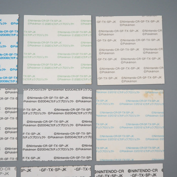 Pokemon Card Bread Deco Chara Seal Sticker Totodile 12 set Japanese q561 | Merry Japanese TCG Shop