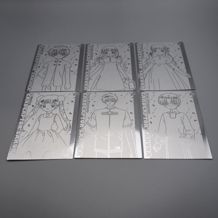 CARDCAPTOR SAKURA Card Tomoyo Daidouji Silver 4 Cards set MINT-NM Japanese r826 | Merry Japanese TCG Shop