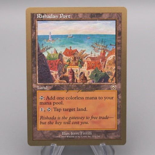 MTG Magic the Gathering Rishadan Port 324/350 Gold Frame NM 1999 English s723 | Merry Japanese TCG Shop