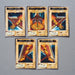 Yu-Gi-Oh BANDAI Exodia Forbidden One 5cards set Initial Rare NM-EX Japanese k073 | Merry Japanese TCG Shop