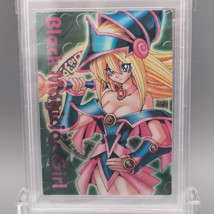 Yu-Gi-Oh PSA3 Dark Magician Girl Dungeon Dice DDM Pink Green 2001 Japanese PS596 | Merry Japanese TCG Shop