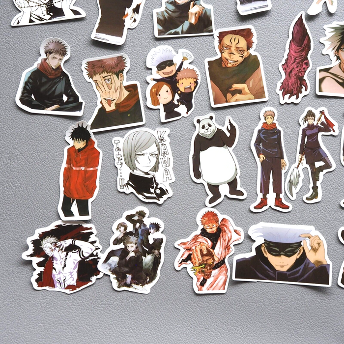 Jujutsu Kaisen 35set Sticker Anime Satoru Gojo Itadori New Japan j088 | Merry Japanese TCG Shop