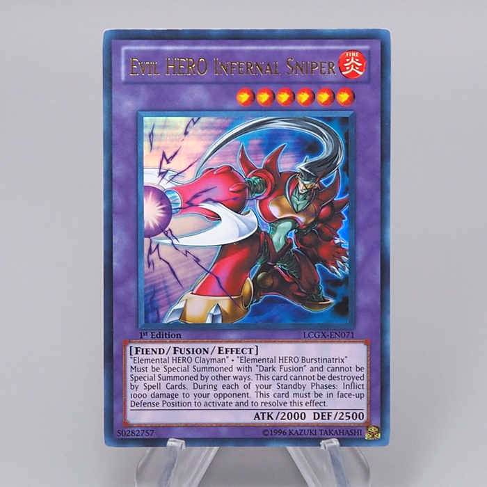 Yu-Gi-Oh Evil HERO Infernal Sniper 1st LCGX-EN071 Ultra Rare M-NM English r087 | Merry Japanese TCG Shop