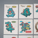 Pokemon Card Bread Deco Chara Seal Sticker Totodile 12 set Japanese q561 | Merry Japanese TCG Shop