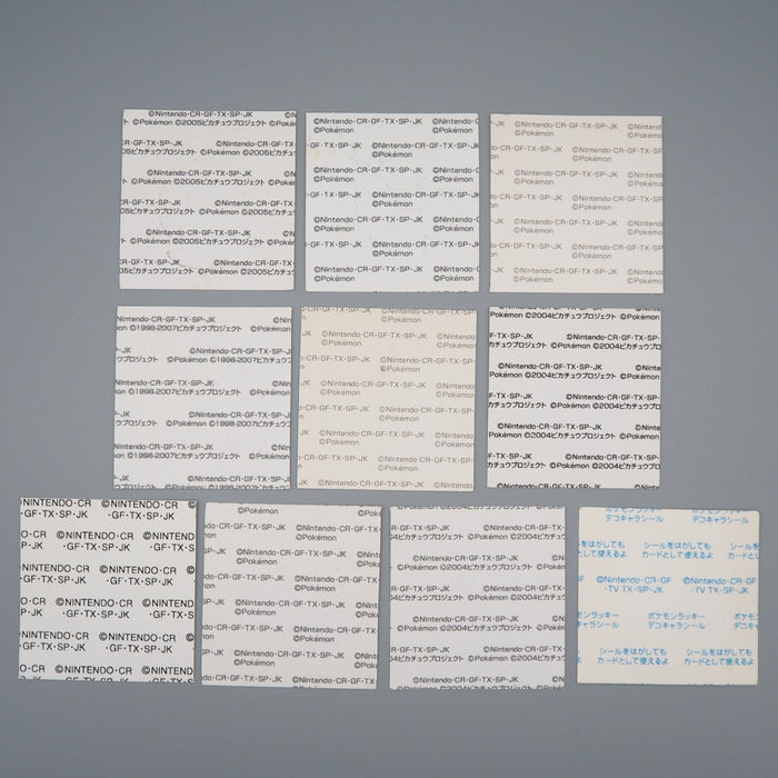 Pokemon Card Bread Deco Chara Seal Sticker Mew 10 set Japanese q558 | Merry Japanese TCG Shop