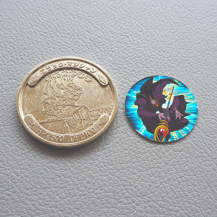 Yu-Gi-Oh yugioh Dark Magician Coin & Chip 1999 BANDAI TOEI Medal Japanese 18