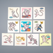 Pokemon Card Bread Deco Chara Seal Sticker Mew 10 set Japanese q558 | Merry Japanese TCG Shop