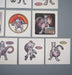 Pokemon Card Bread Deco Chara Seal Sticker Mewtwo 10 set Japanese q559 | Merry Japanese TCG Shop