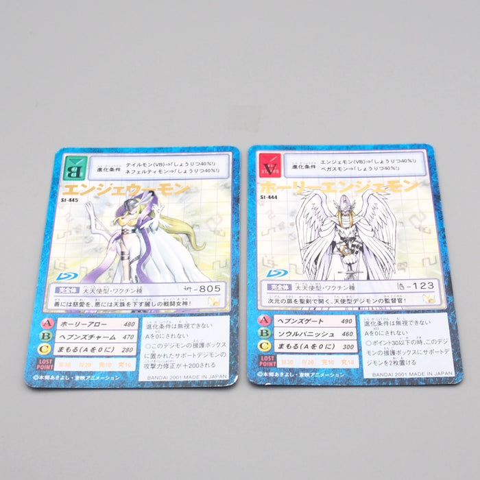 Digital Monster Digimon Card Angewomon MagnaAngemon ST-444 445 N-E Jap Digital Monster Digimon Card Angewomon MagnaAngemon ST-444 445 N-E Jap