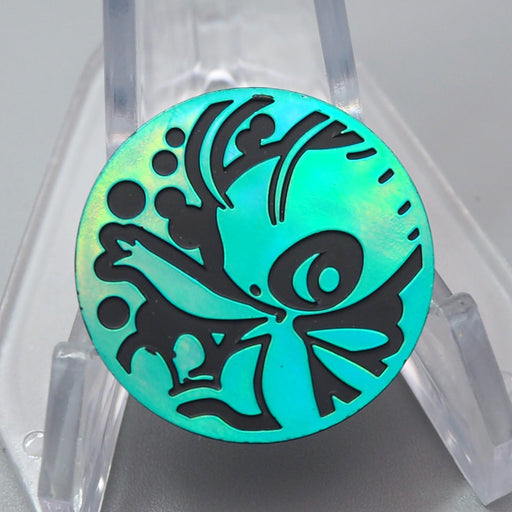 Pokemon Card Game Celebi Green Coin NEW Japanese CN53 | Merry Japanese TCG Shop