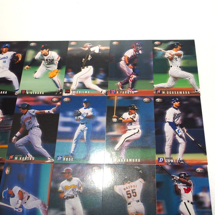 2000 Calbee Baseball Card 1999 Best Nine Complete Set of 19 Japanese Ichiro | Merry Japanese TCG Shop