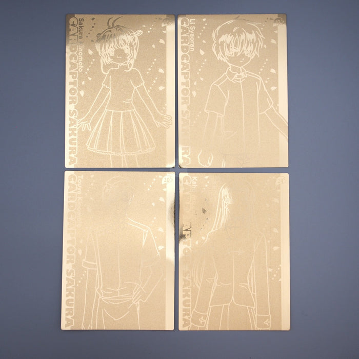CARDCAPTOR SAKURA Card Sakura Kinomoto Gold 4 Cards set MINT-NM Japanese r825 | Merry Japanese TCG Shop