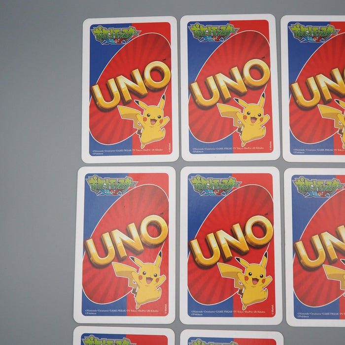 Pokemon Uno Playing Card Blue 10 Cards Set Excellent Greninja Japanese r248 | Merry Japanese TCG Shop