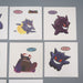 Pokemon Card Bread Deco Chara Seal Sticker Gengar 8 set Japanese q557 | Merry Japanese TCG Shop