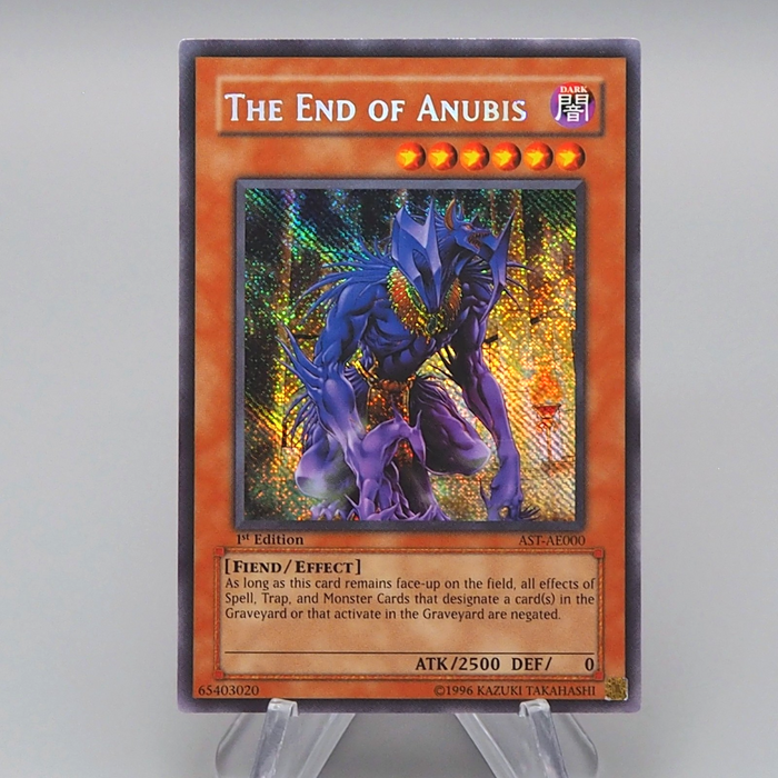 Yu-Gi-Oh The End of Anubis AST-AE000 Secret Rare 2005 NM-EX Asian English r587 | Merry Japanese TCG Shop