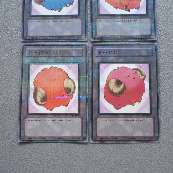 Yu-Gi-Oh yugioh Sheep Token 4 Card Set TKN-JP001 Parallel NM-EX Japanese j497 | Merry Japanese TCG Shop