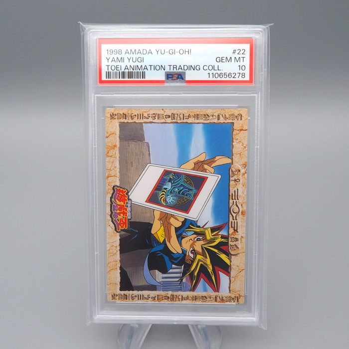 Yu-Gi-Oh PSA10 AMADA TOEI Yami Yugi No.22 Carddass 1998 Japan PS458 | Merry Japanese TCG Shop