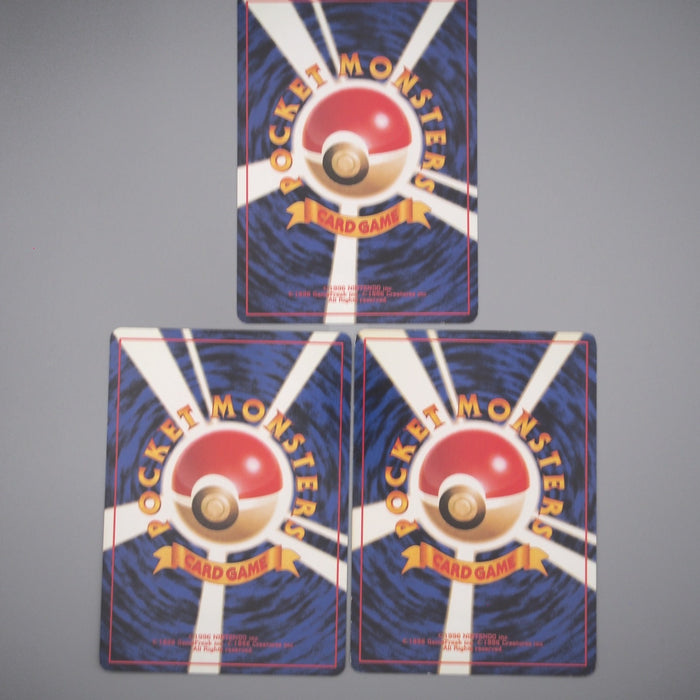 Pokemon Card Dark Vaporeon Jolteon Flareon Old Back 1997 EX Japanese s751 | Merry Japanese TCG Shop