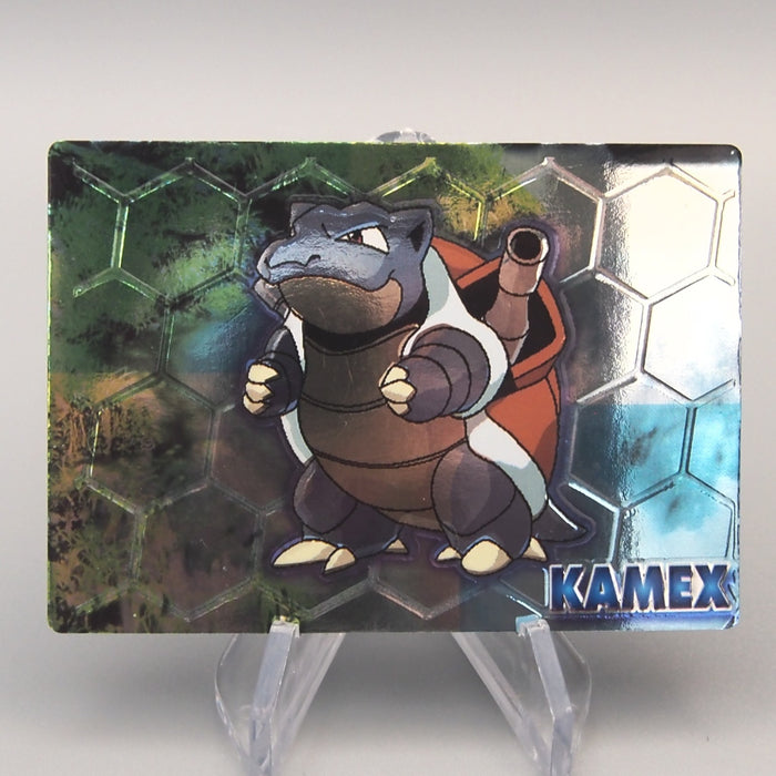 Pokemon Get Card Blastoise Super Collection Holo Meiji NM-EX Japanese u391 | Merry Japanese TCG Shop