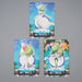 Pokemon Card Zukan Carddass 3set Ralts Kirlia Gardevoir Holo Rare Japanese n287 | Merry Japanese TCG Shop