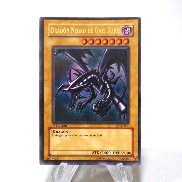 Yu-Gi-Oh Red-Eyes Black Dragon LDD-S070 Ultra 1st Edition NM-EX Spanish j546 | Merry Japanese TCG Shop