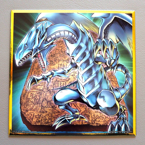 Yu-Gi-Oh Blue Eyes White Dragon Ichiban Kuji Vol.4 Metallic Art Board Japanese | Merry Japanese TCG Shop