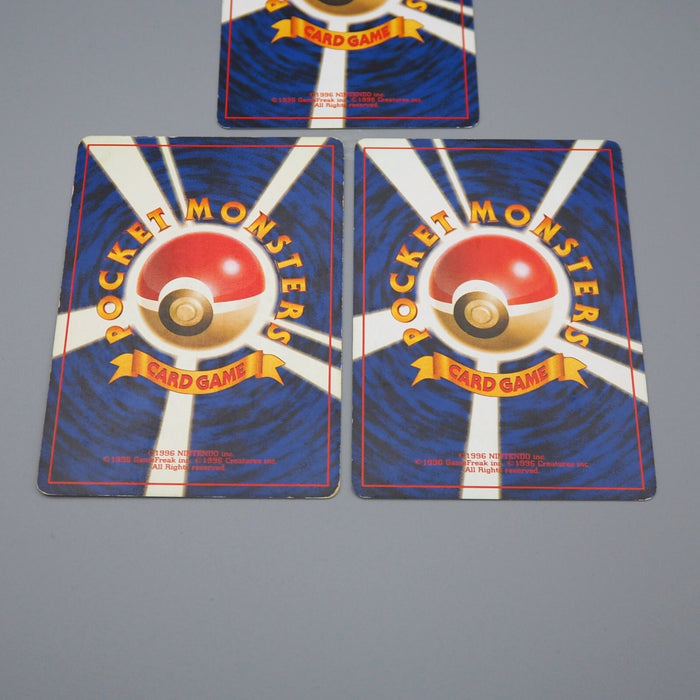 Pokemon Card Dark Vaporeon Jolteon Flareon Old Back 1997 VG Japanese n679 | Merry Japanese TCG Shop