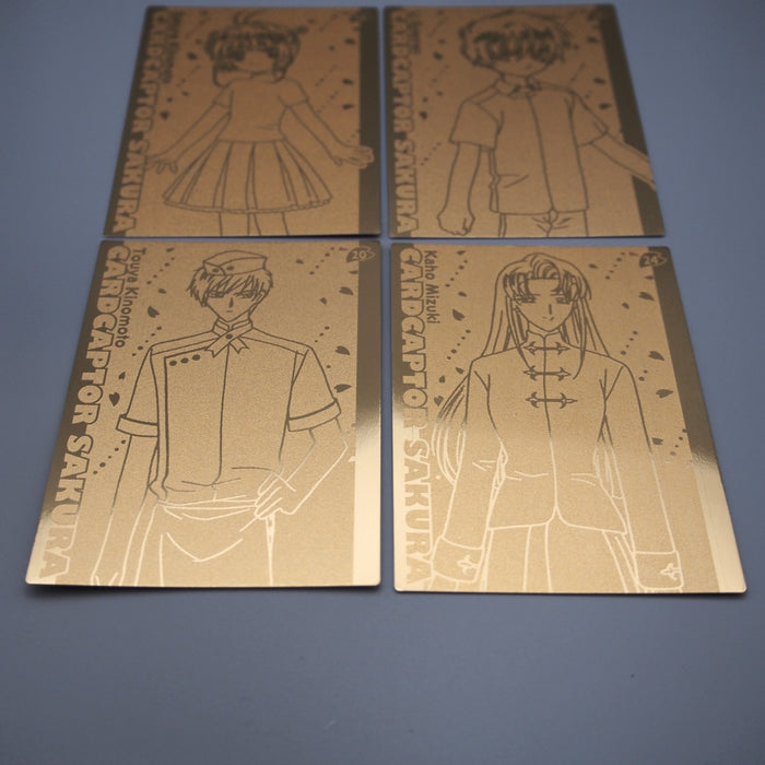 CARDCAPTOR SAKURA Card Sakura Kinomoto Gold 4 Cards set MINT-NM Japanese r825 | Merry Japanese TCG Shop