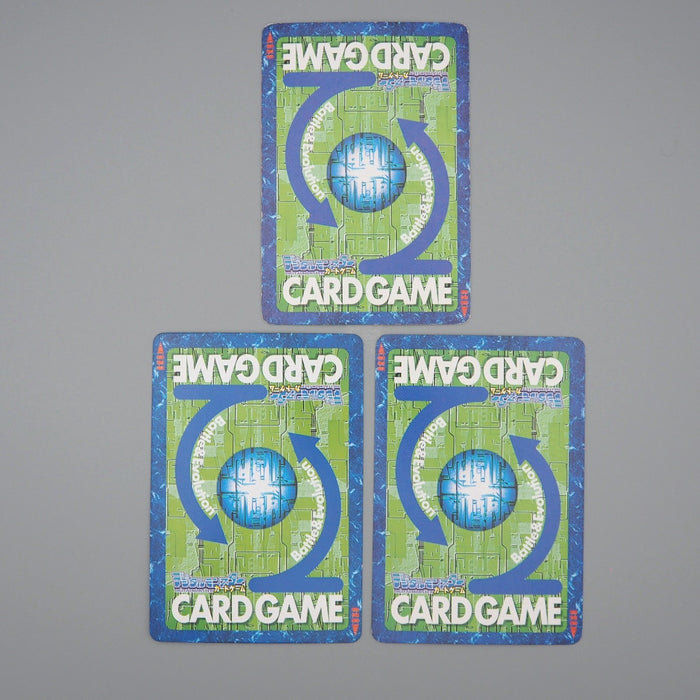 Digital Monster Digimon Card Monzaemon 3 Card set 2001 NM-EX Japanese r464 | Merry Japanese TCG Shop