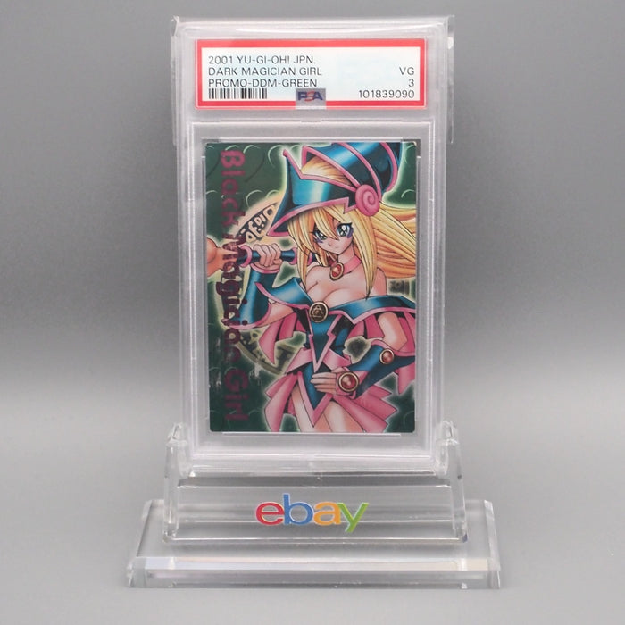 Yu-Gi-Oh PSA3 Dark Magician Girl Dungeon Dice DDM Pink Green 2001 Japanese PS596 | Merry Japanese TCG Shop