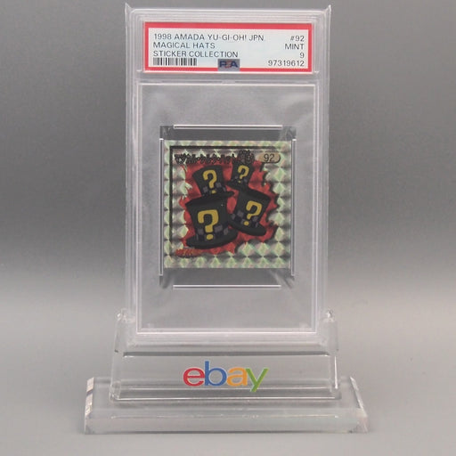 Yu-Gi-Oh PSA9 AMADA TOEI Magical Hats No.92 Sticker Collection 1998 Japan PS935 | Merry Japanese TCG Shop