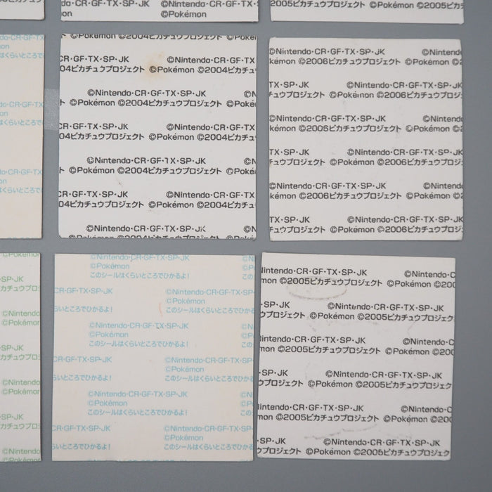 Pokemon Card Bread Deco Chara Seal Sticker Blastoise 12 set Japanese q556 | Merry Japanese TCG Shop