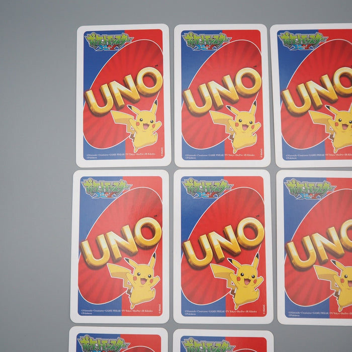 Pokemon Uno Playing Card Red 10 Cards Set Excellent Greninja Japanese r247 | Merry Japanese TCG Shop