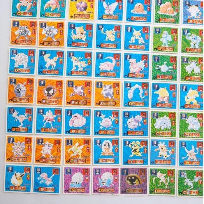 Pokemon AMADA Sticker Seal Common Complete Set Of 150 1996 EX Japanese | Merry Japanese TCG Shop