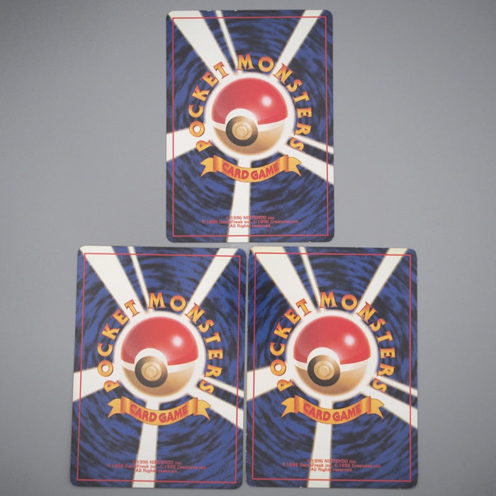 Pokemon Card Dark Vaporeon Jolteon Flareon Old Back 1997 EX Japanese s751 | Merry Japanese TCG Shop